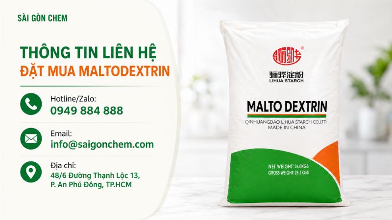 Mua Maltodextrin Giá Tốt, Chất Lượng Cao - Sài Gòn Chem
